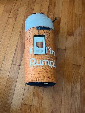 Rumpl - The Original Rumpl Puffy Blanket - Fat Tire. NWT. 1 person size